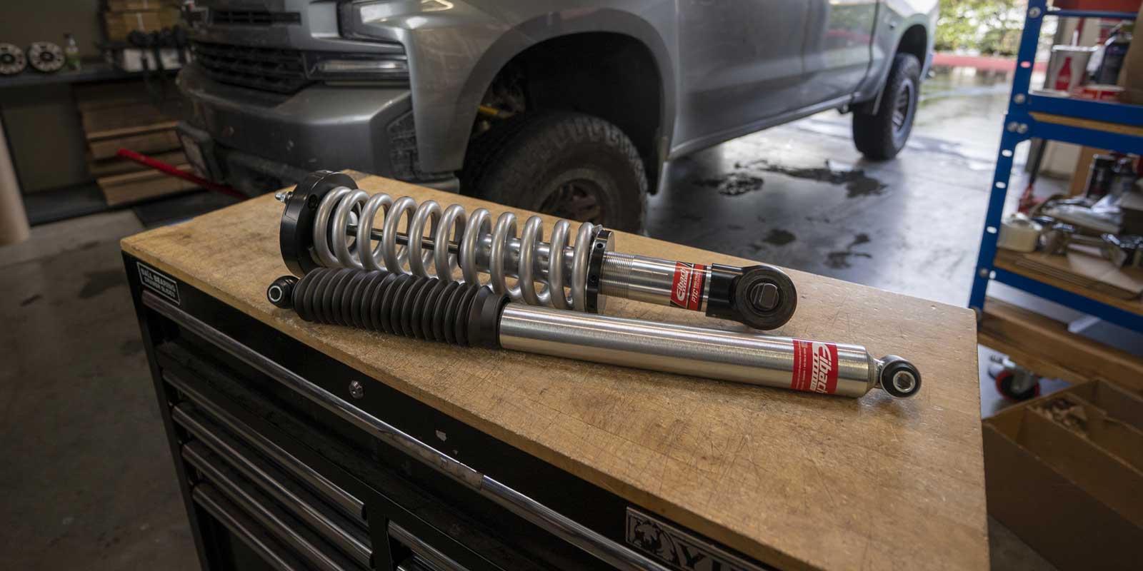 Eibach PRO-TRUCK Coilovers (Front and Rear) for 2021-2022 GMC Canyon 4WD main image 1