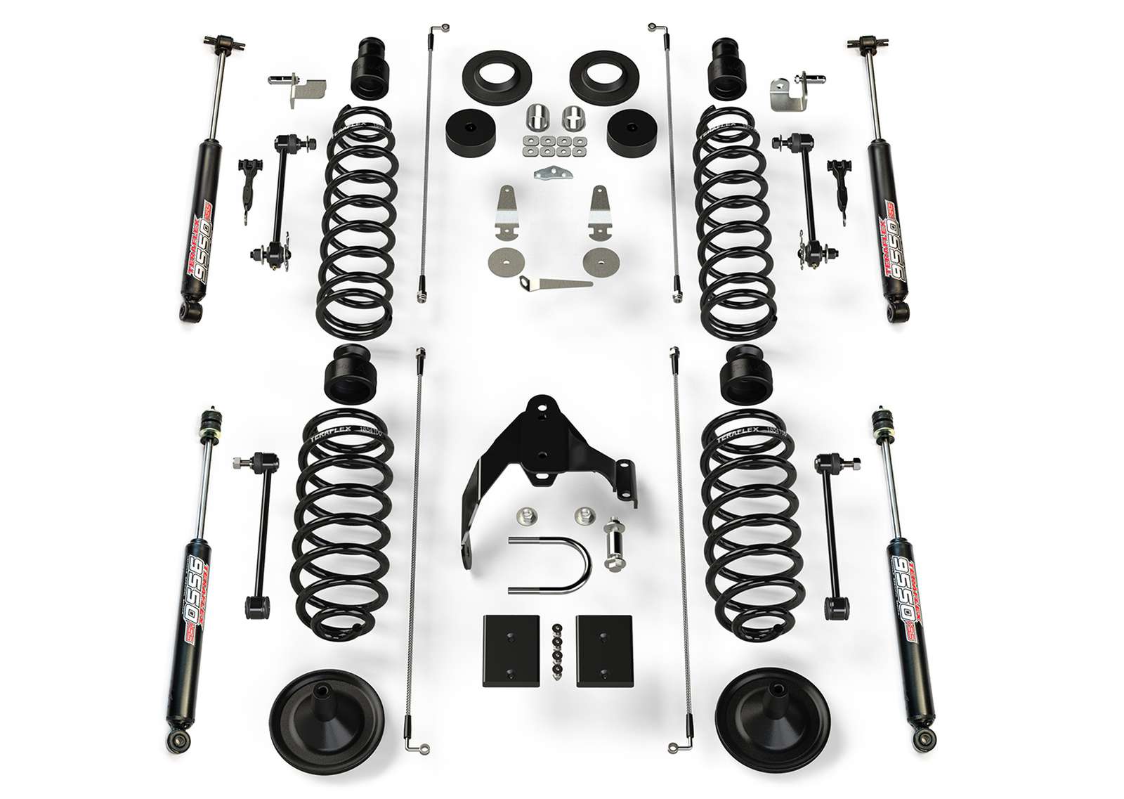 Teraflex 1251401 9550 Shock Kit – 07-18 Jeep Wrangler JK
