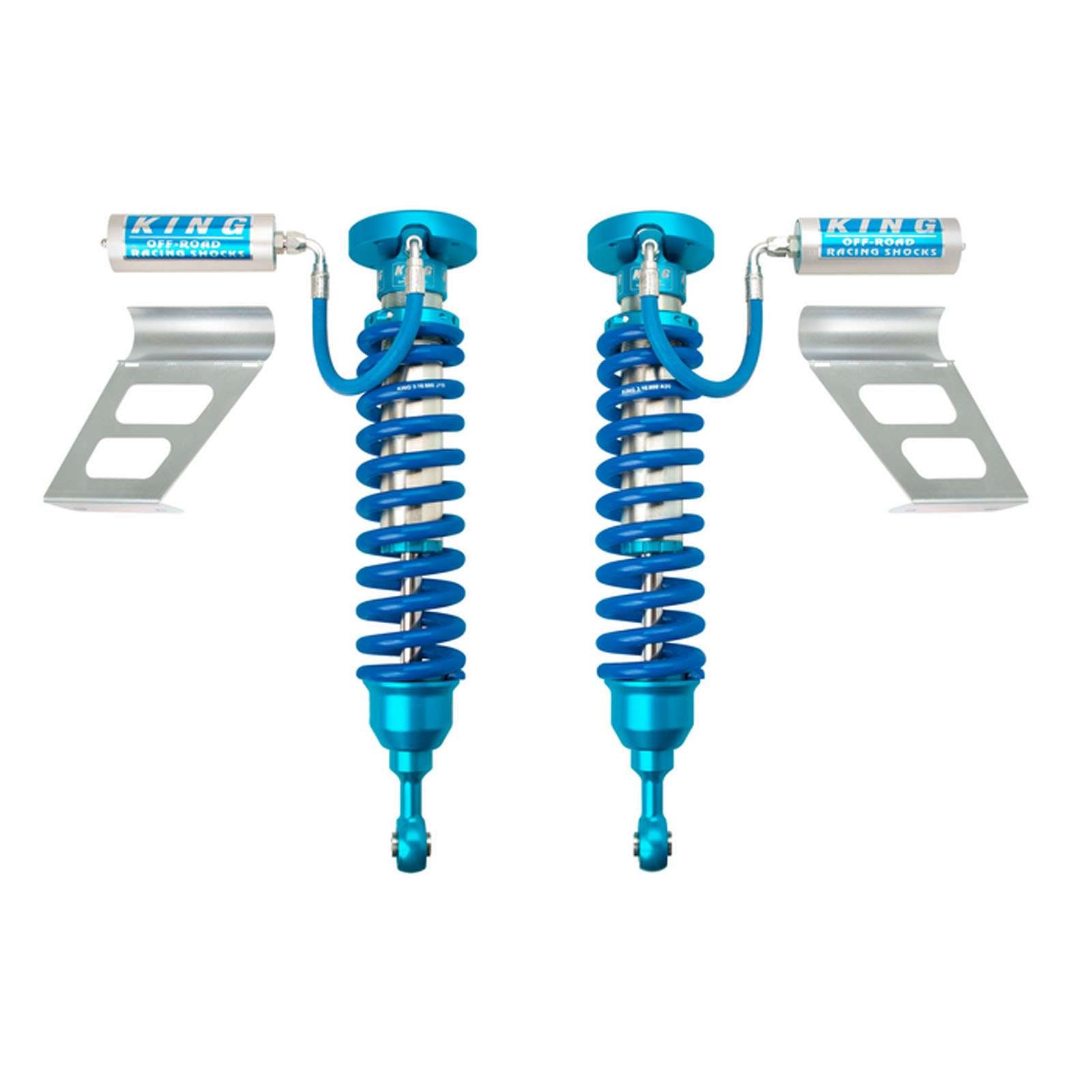 【shinagawa 】KINGSHOCKS コイルオーバースプリング King Shocks 2.5 Performance Coilovers w/ Remote Reservoir Front Pair f