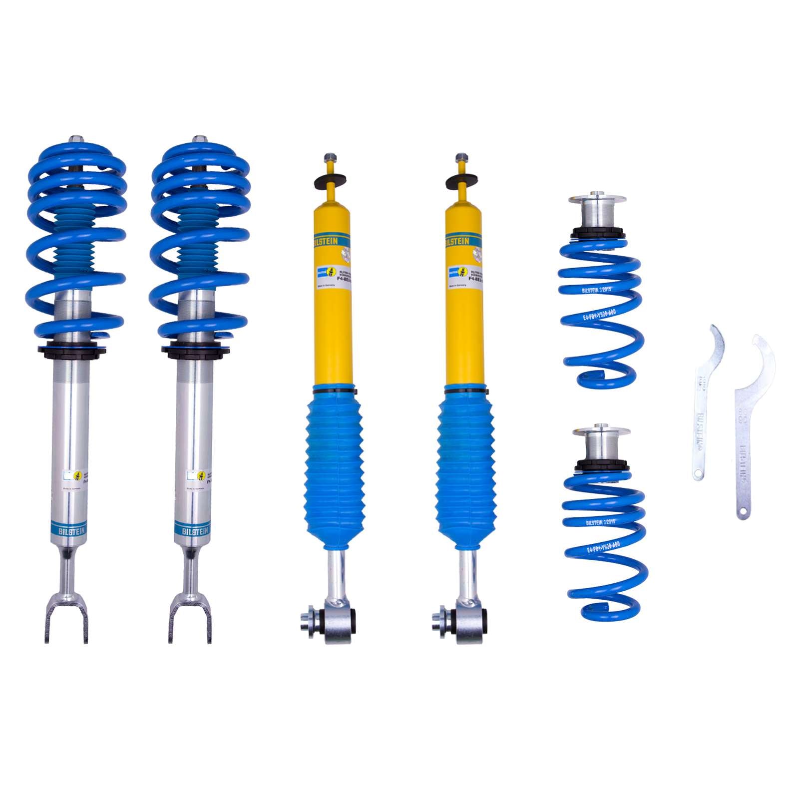 【isweepキャンセラー付】VW/Audi用BILSTEIN B14 Kit Bilstein 47-116573 Suspension System – 2005-2011 Audi A6