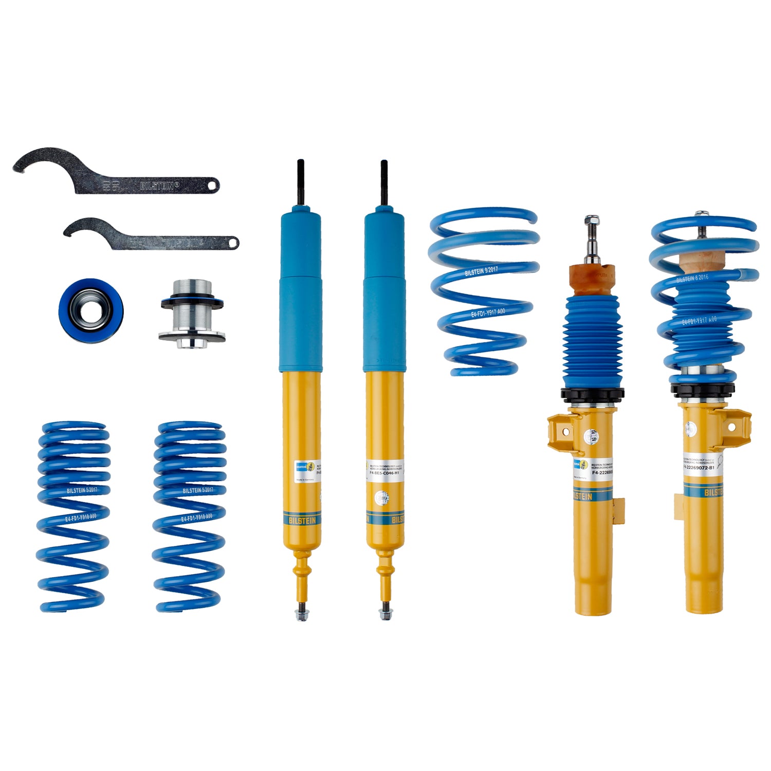 Bilstein B14 PSS Suspension Kit for 2008-2013 BMW 128i RWD 30-50mm