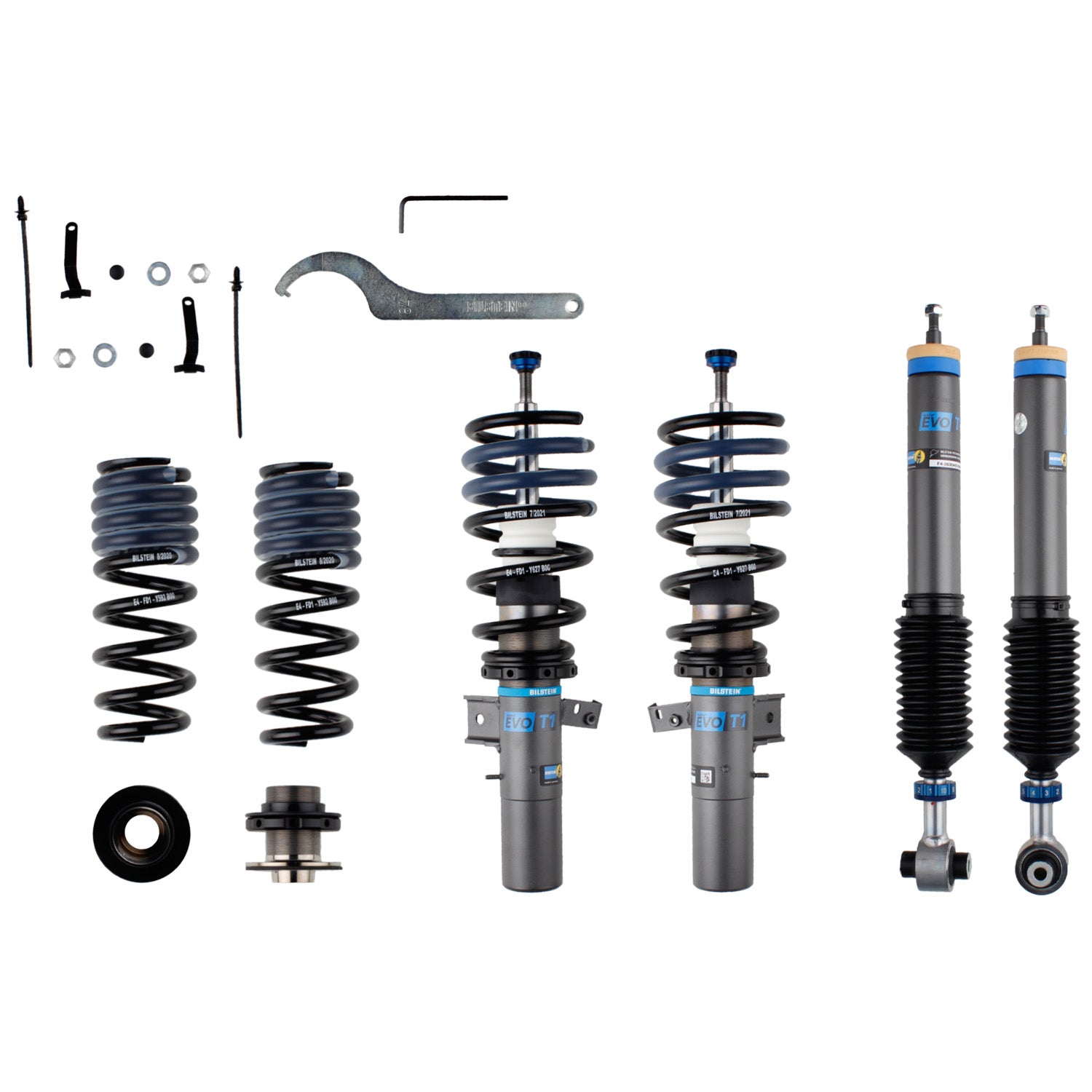BILSTEIN ショックアブソーバー 4本セット Bilstein EVO T1 Suspension Kit for 2020-2022 Toyota GR Supra