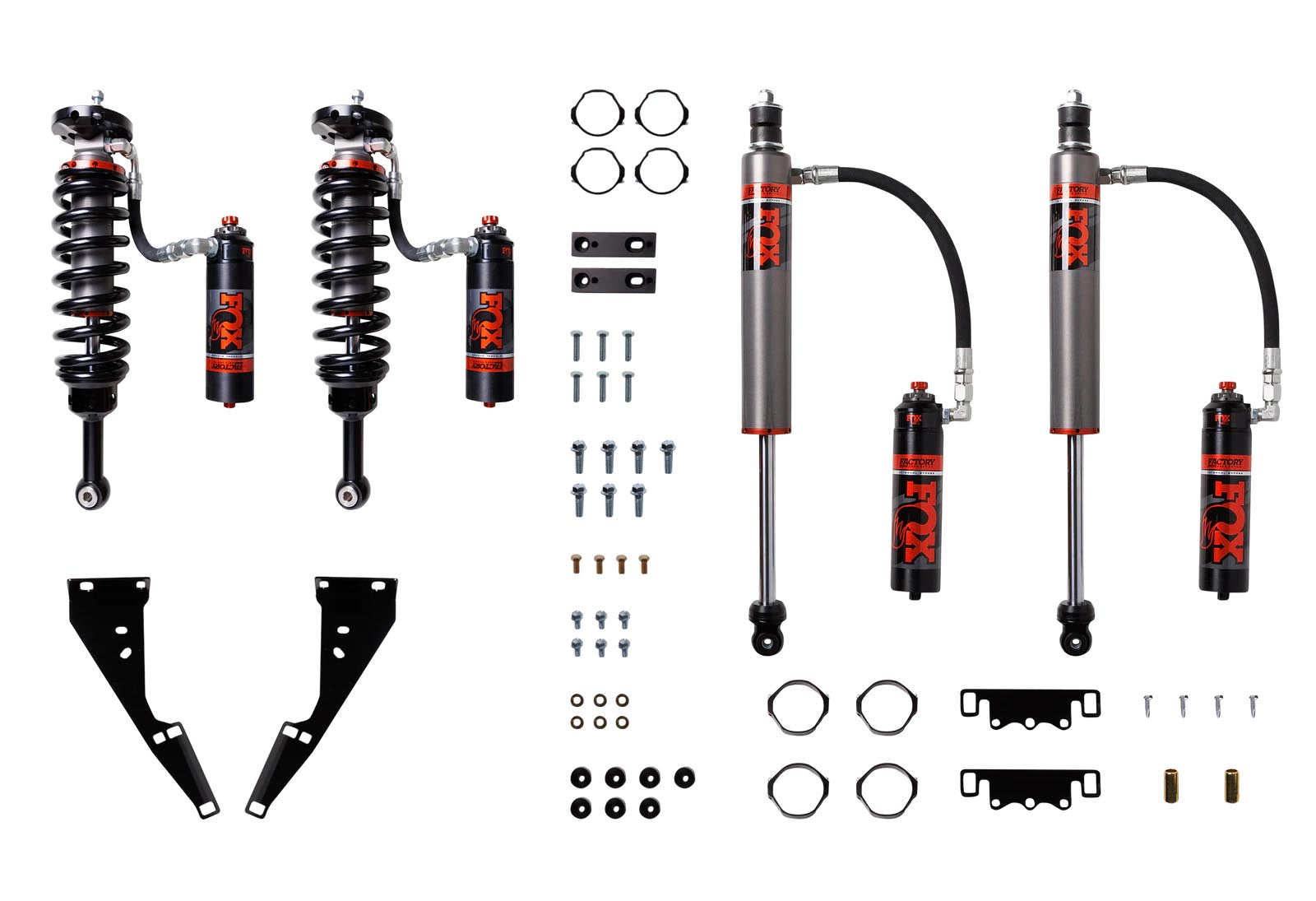 Fox 2.5 Factory Race Series Internal Bypass w/ DSC Coilovers + Rear Sh