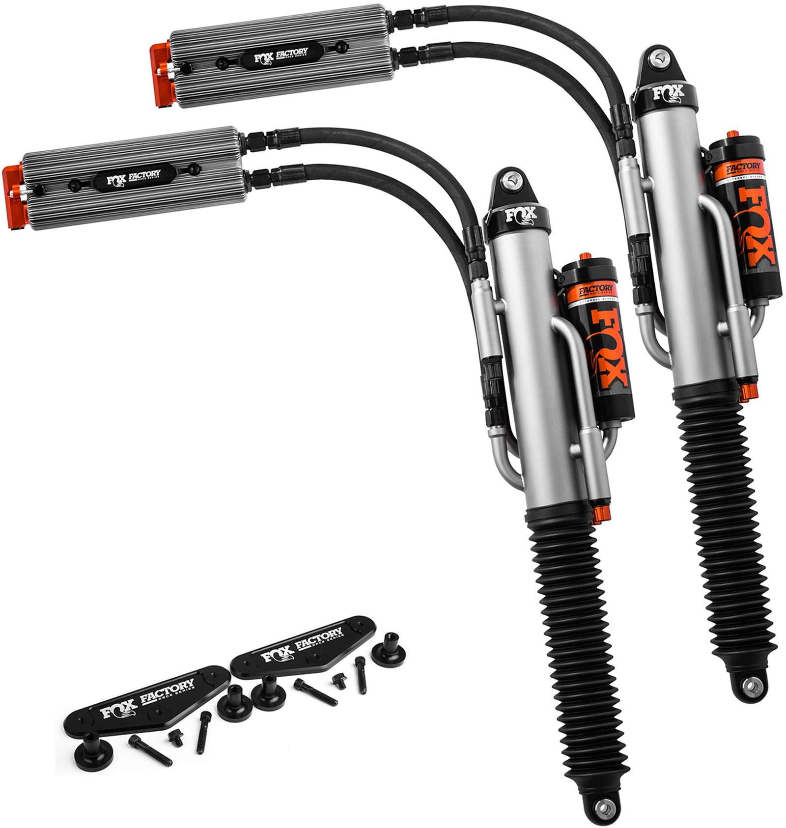 Fox 3.0 Fact Bypass Res QAB Adjuster Shocks Rear for 17-20 Raptor 4WD
