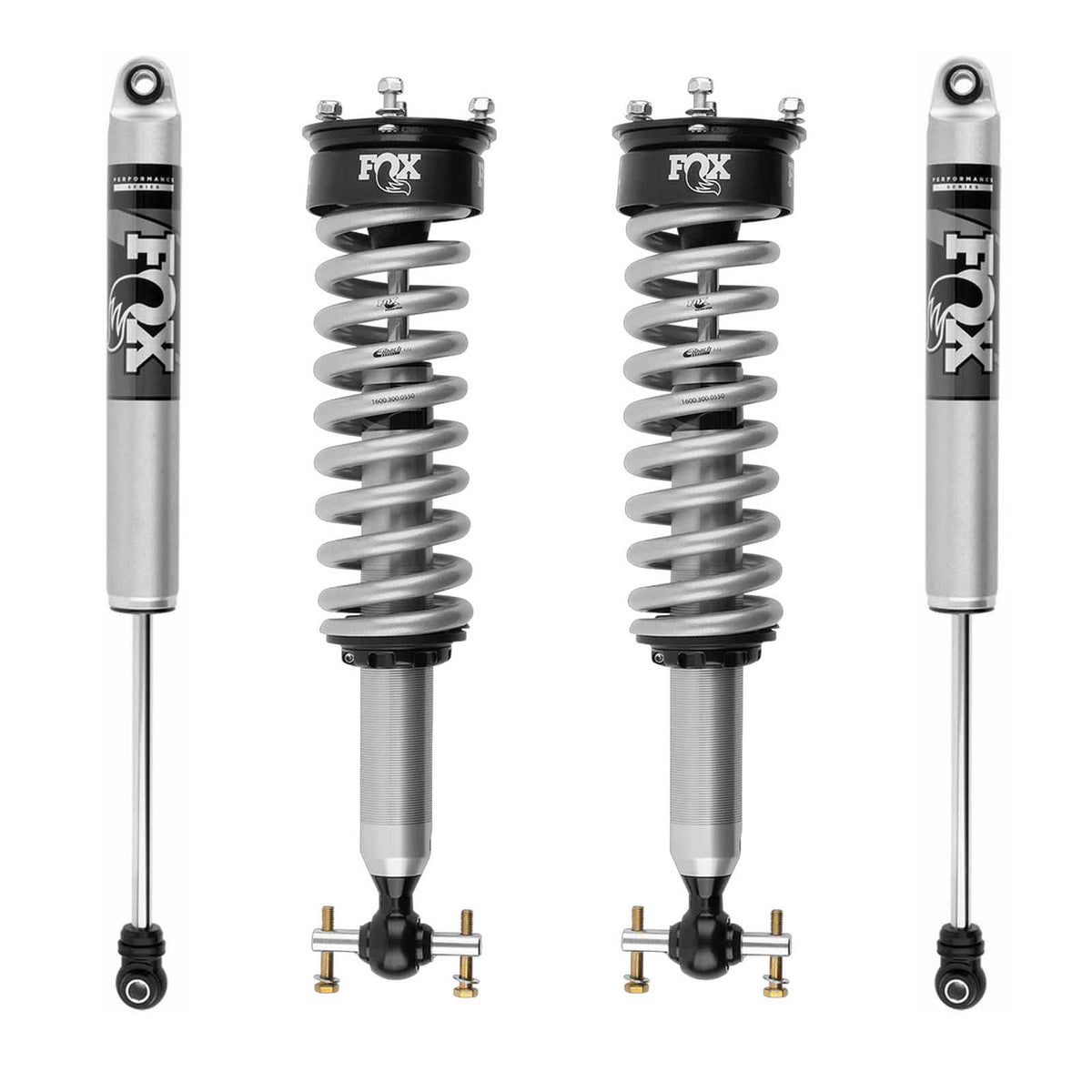 Fox 2.0 Performance Series Set for 2019-2024 GMC Sierra 1500 4WD RWD w