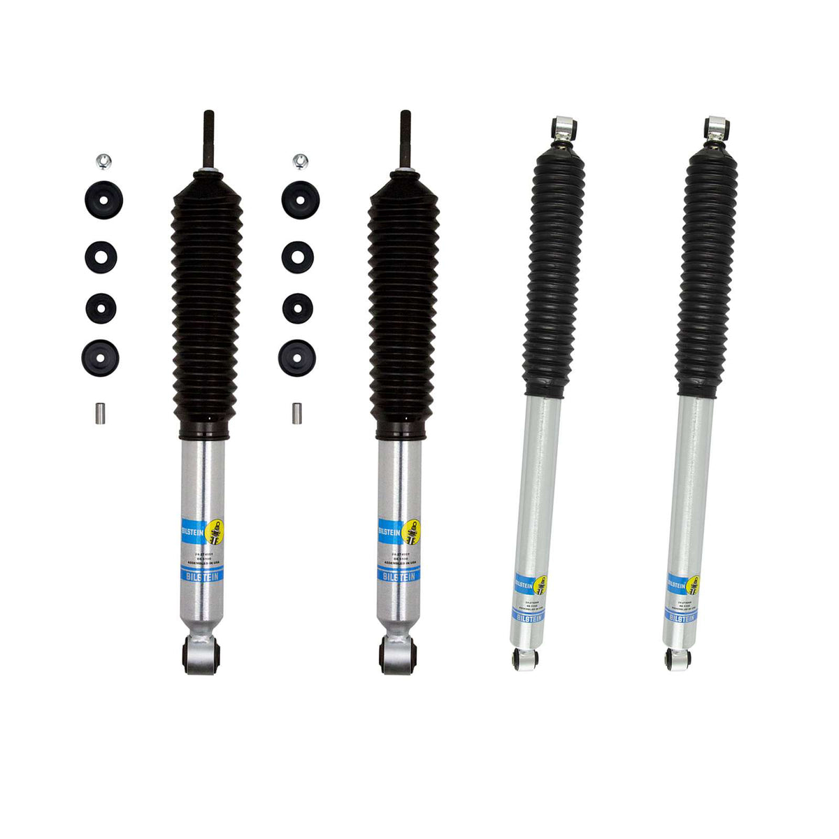 Bilstein B8 5100 Rear Monotube Shocks For 17-22 F-250 F-350 Super Duty 4WD 0-1