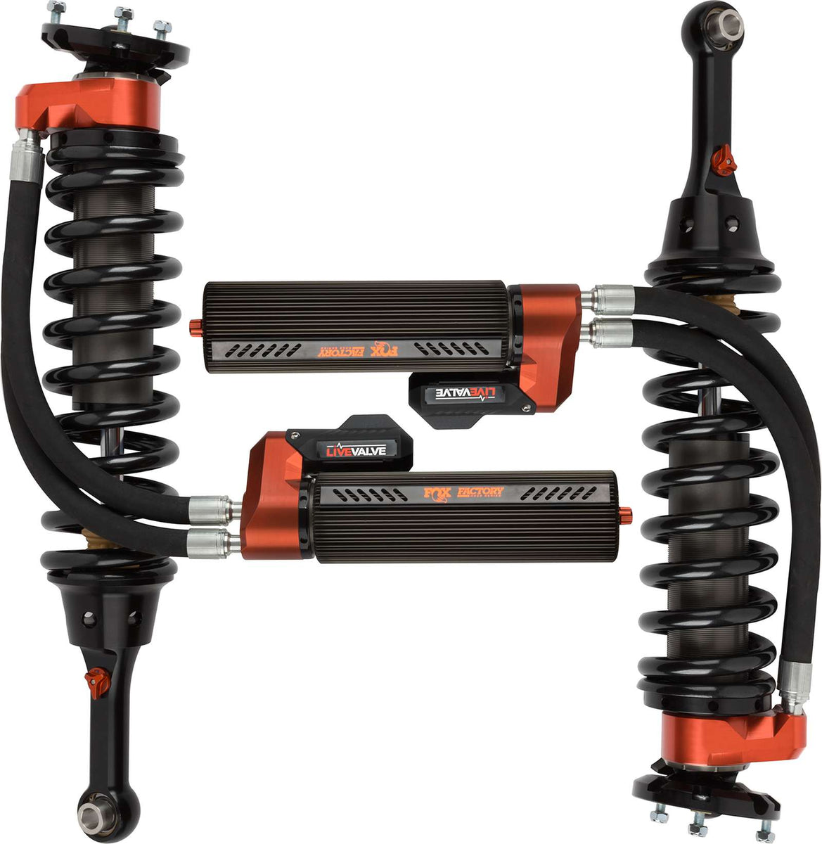 Fox 3.0 Factory Race Live Valve Internal Bypass Clvrs Pair 883-06-153