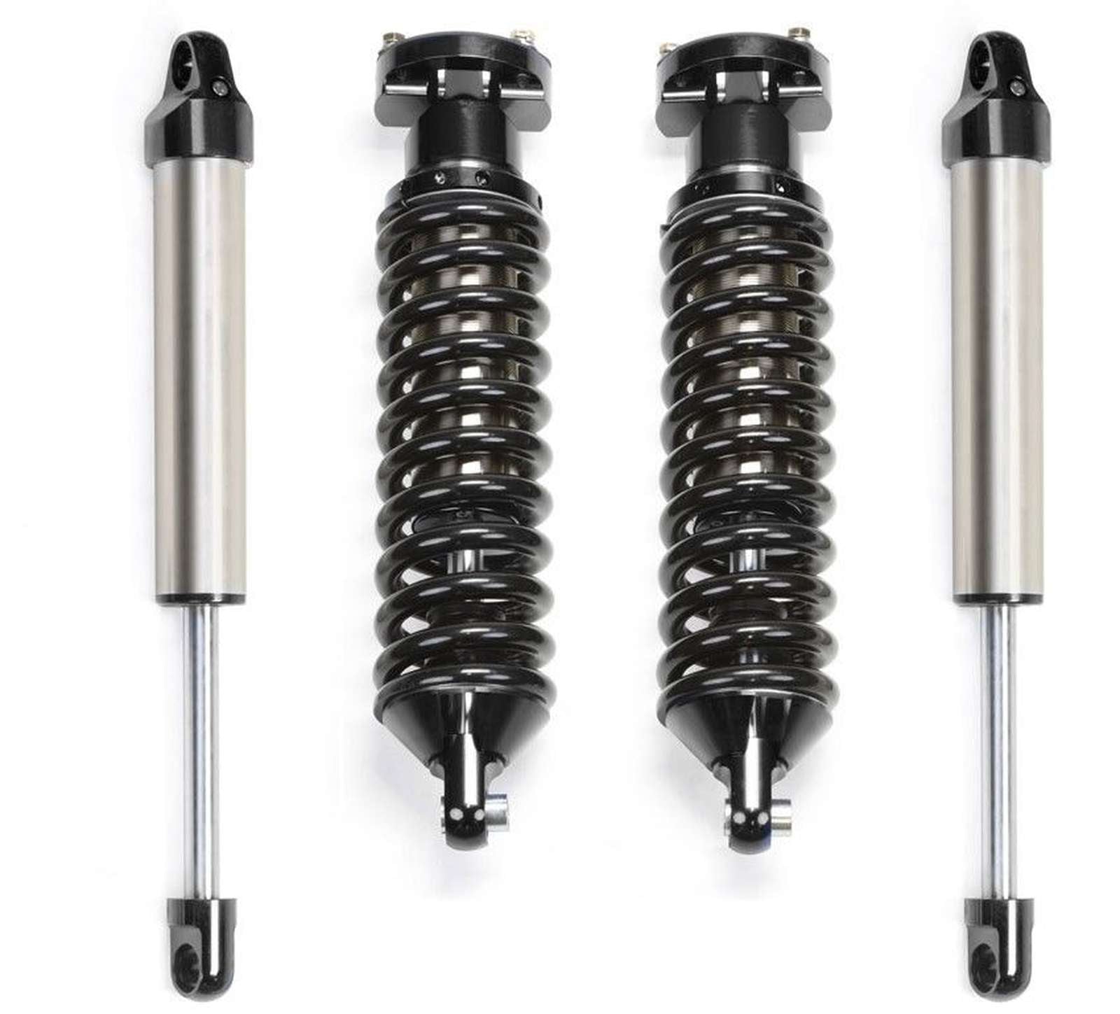 Fabtech Dirt Logic 2.5 Clvrs+Rear 2.25 Shocks for 07-13 Sierra