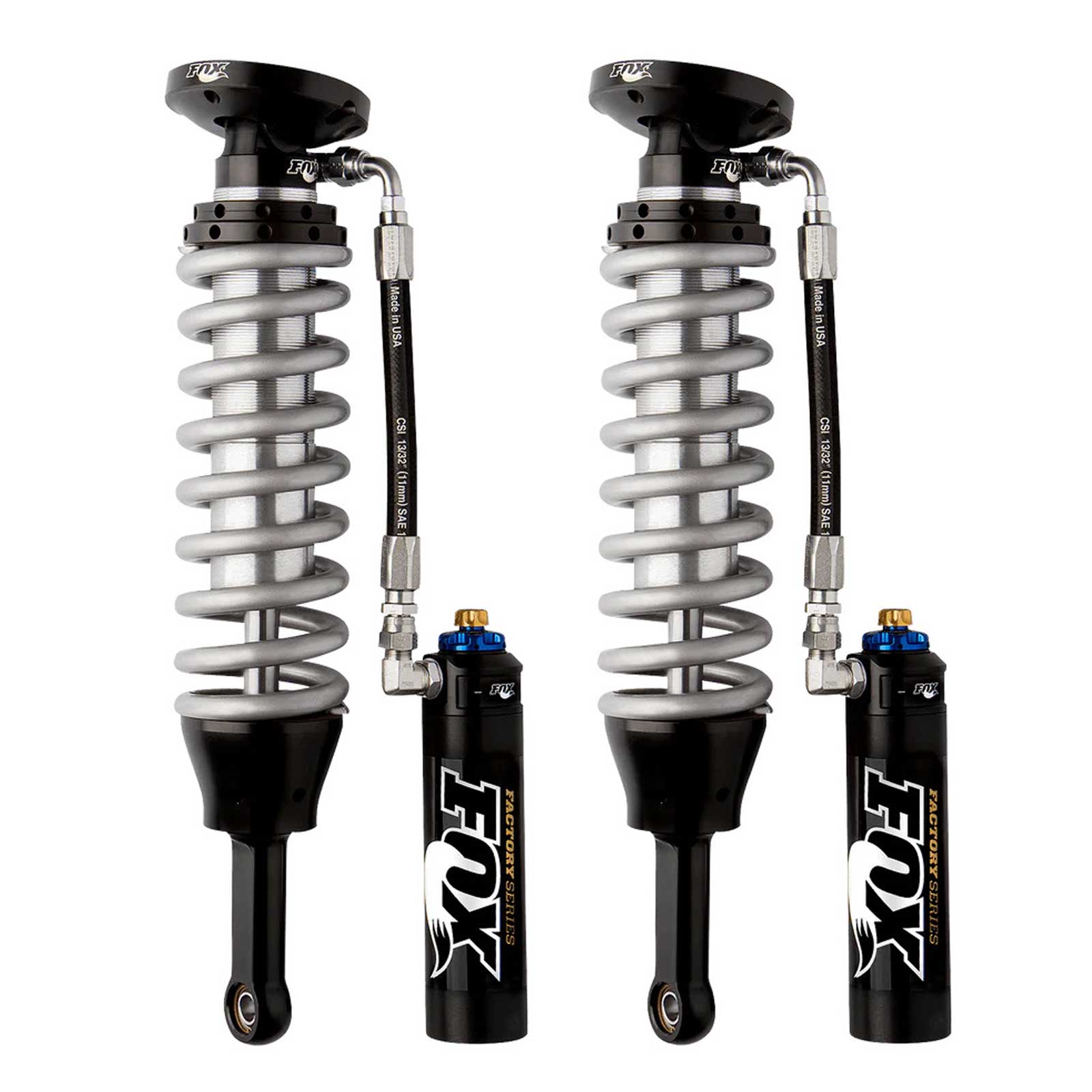 Fox 2.5 Factory Series Coilovers w/ DSC Reservoir Pair 880-06-525
