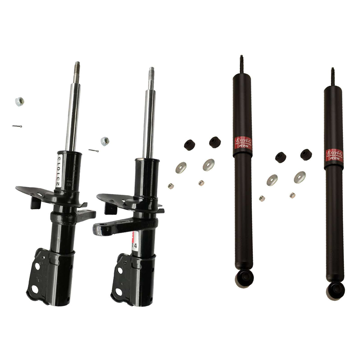 KYB Excel-G OEM Strut & Shocks Set for 1986-1991 Buick Skylark FWD