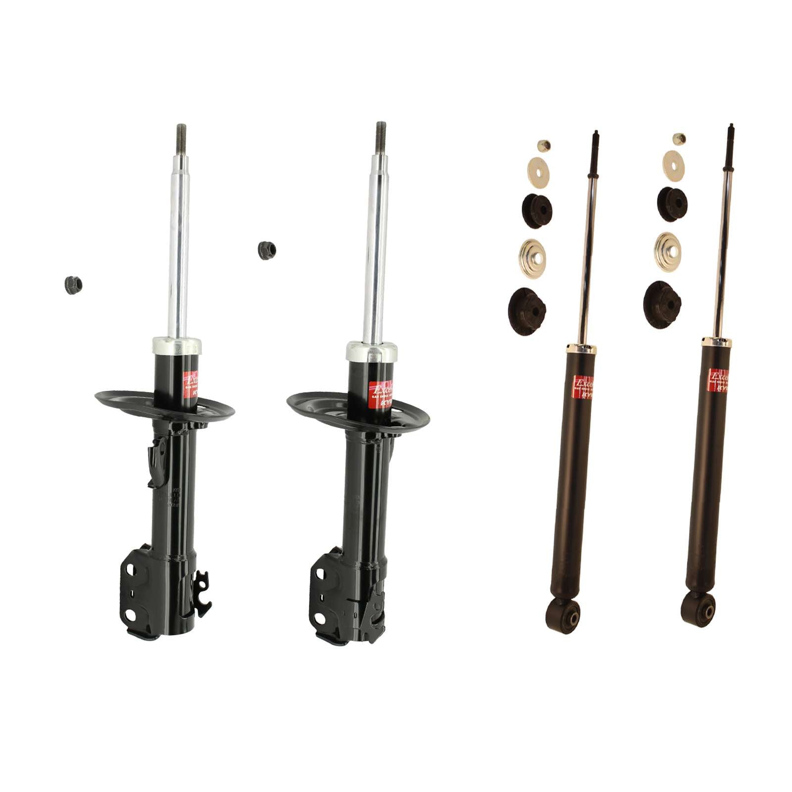FLEXオリジナルコンプリートショック　KYB製 KYB Excel-G OEM Strut & Shocks Set for 2008-2010 Scion xD FWD