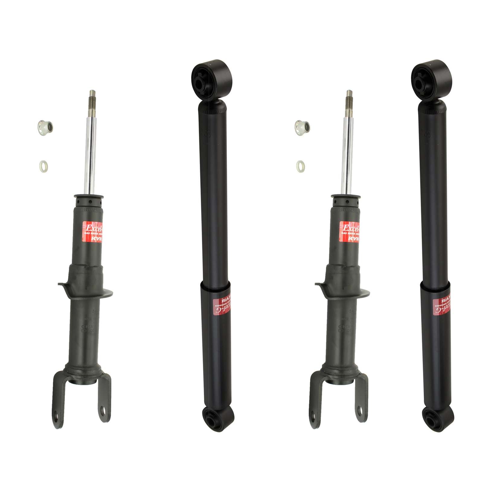 Complete Strut & Shock Kit (4pc) For 2005-2009 Dodge Dakota 4WD - Front Struts & Rear Shocks