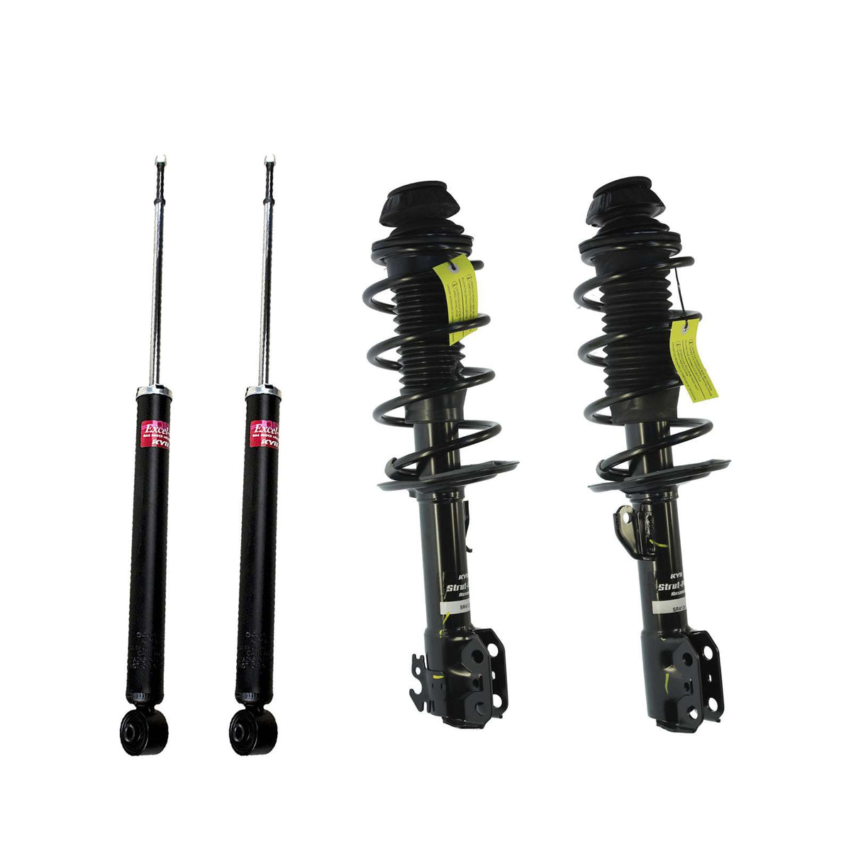 KYB Strut Plus Shocks&Spring Assembly+Rear Excel-G Shocks