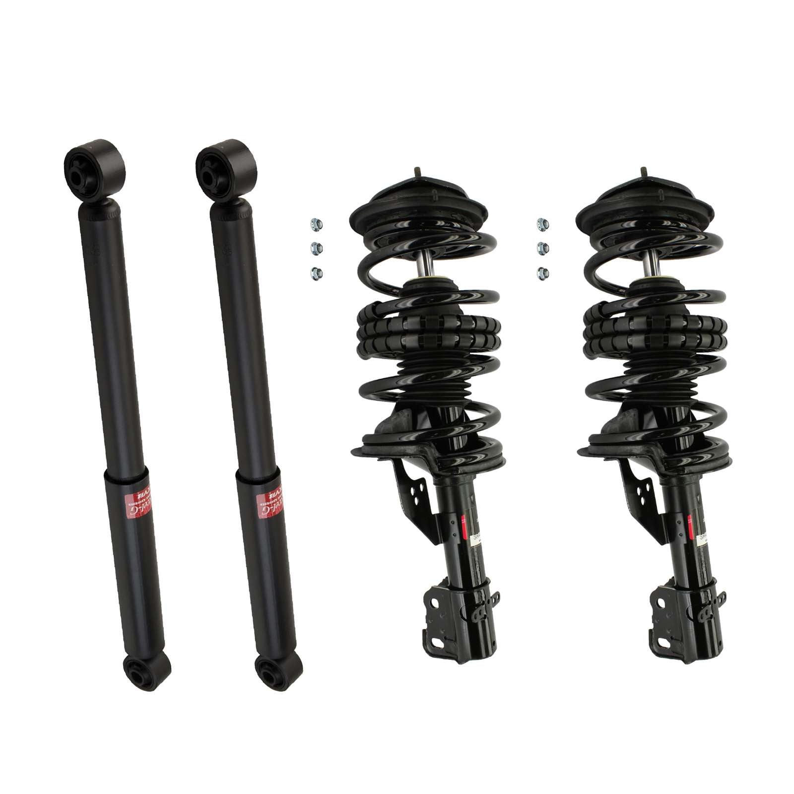 【Kyokopalette】 1200g×2 KYB Strut Plus Shocks&Spring Assembly+Rear Excel-G Shocks for 88