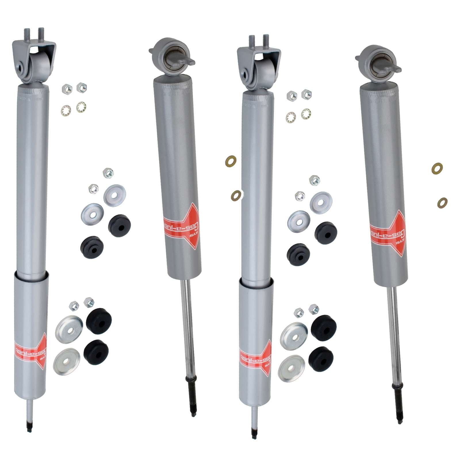 KYB Gas-A-Just Shocks for 74-76 240D RWD