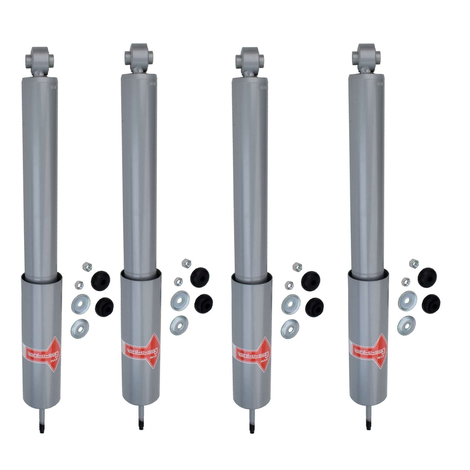shake1950(4点) KYB Gas-A-Just Monotube Shocks Set for 1970-1974 Ford F250 RWD