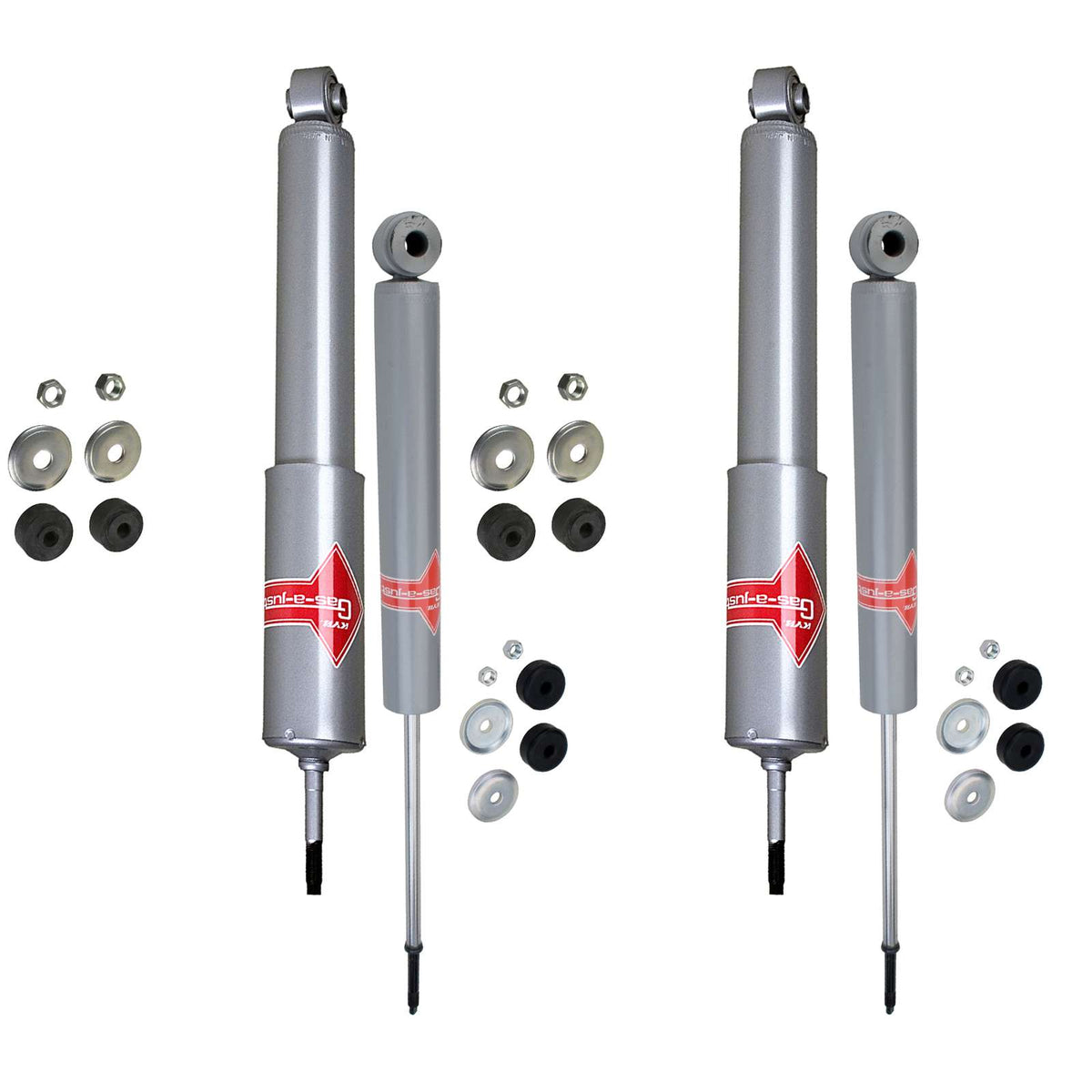 ISUZU ショックアブソーバー L12 KYB Gas-A-Just Shock Set – 1989-1991 Isuzu Trooper