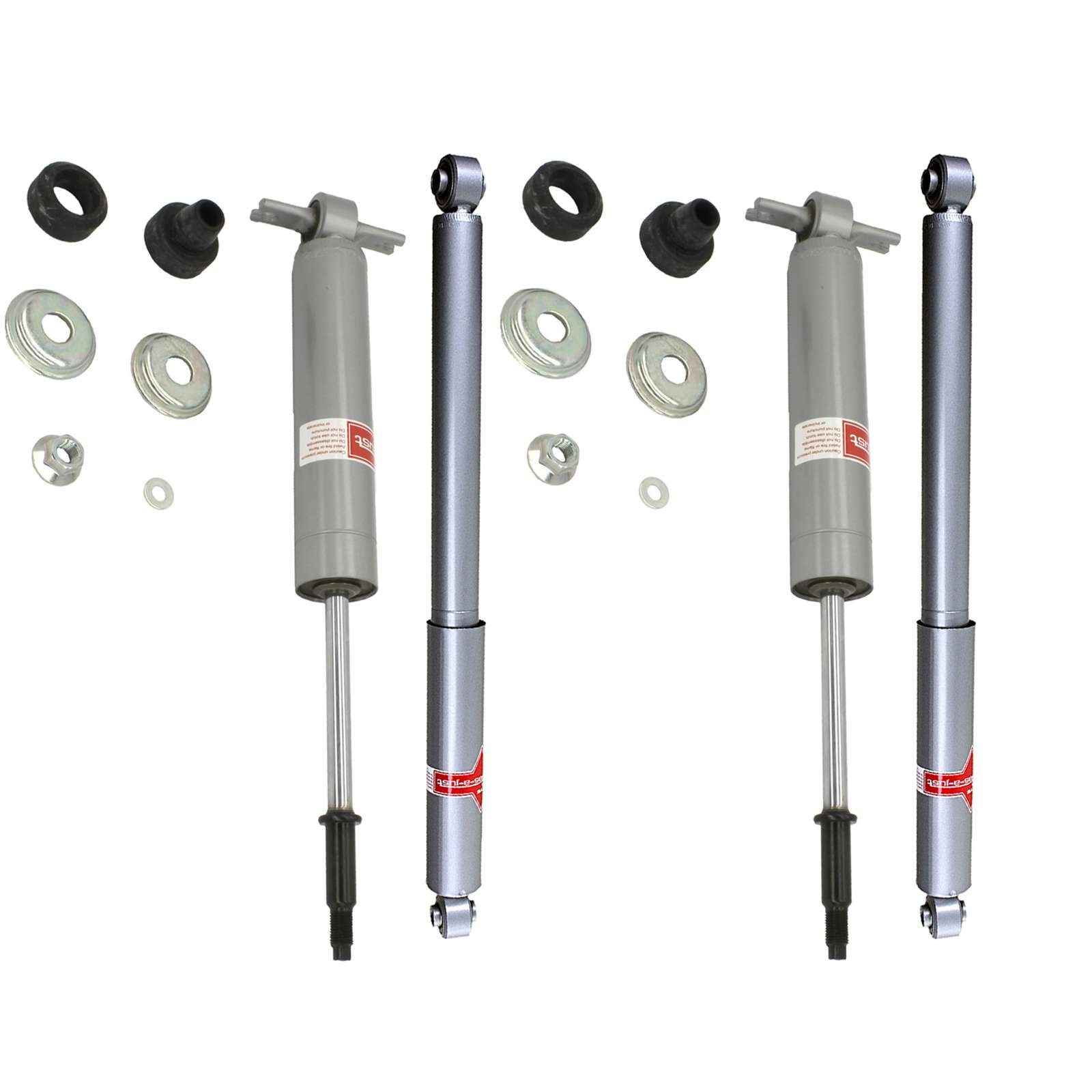 KYB Gas-A-Just Monotube Shocks Set for 2002-2005 Dodge Ram 1500 RWD