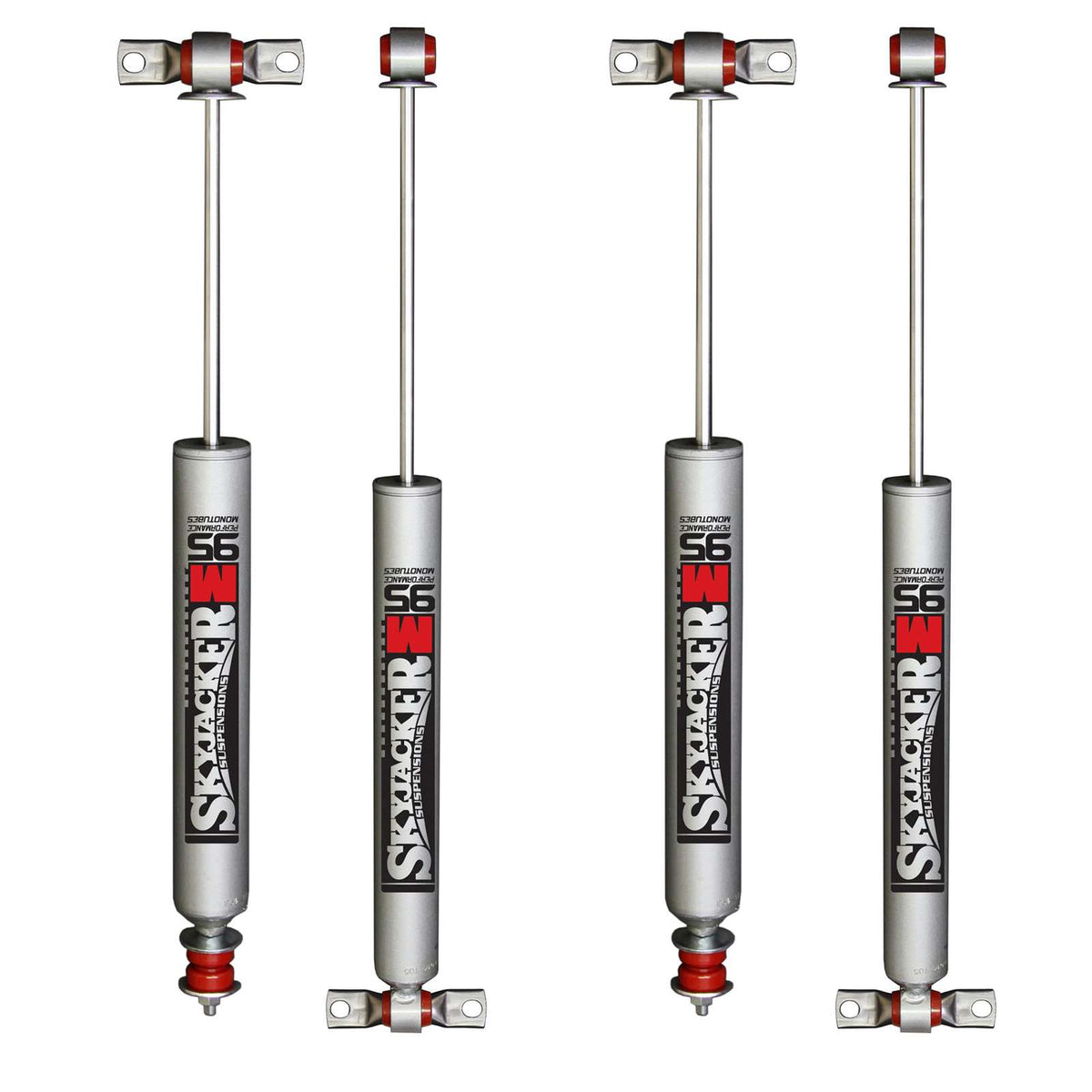 Skyjacker M95 Monotube Gas Shocks Set for 1996-2006 Jeep Wrangler 4WD