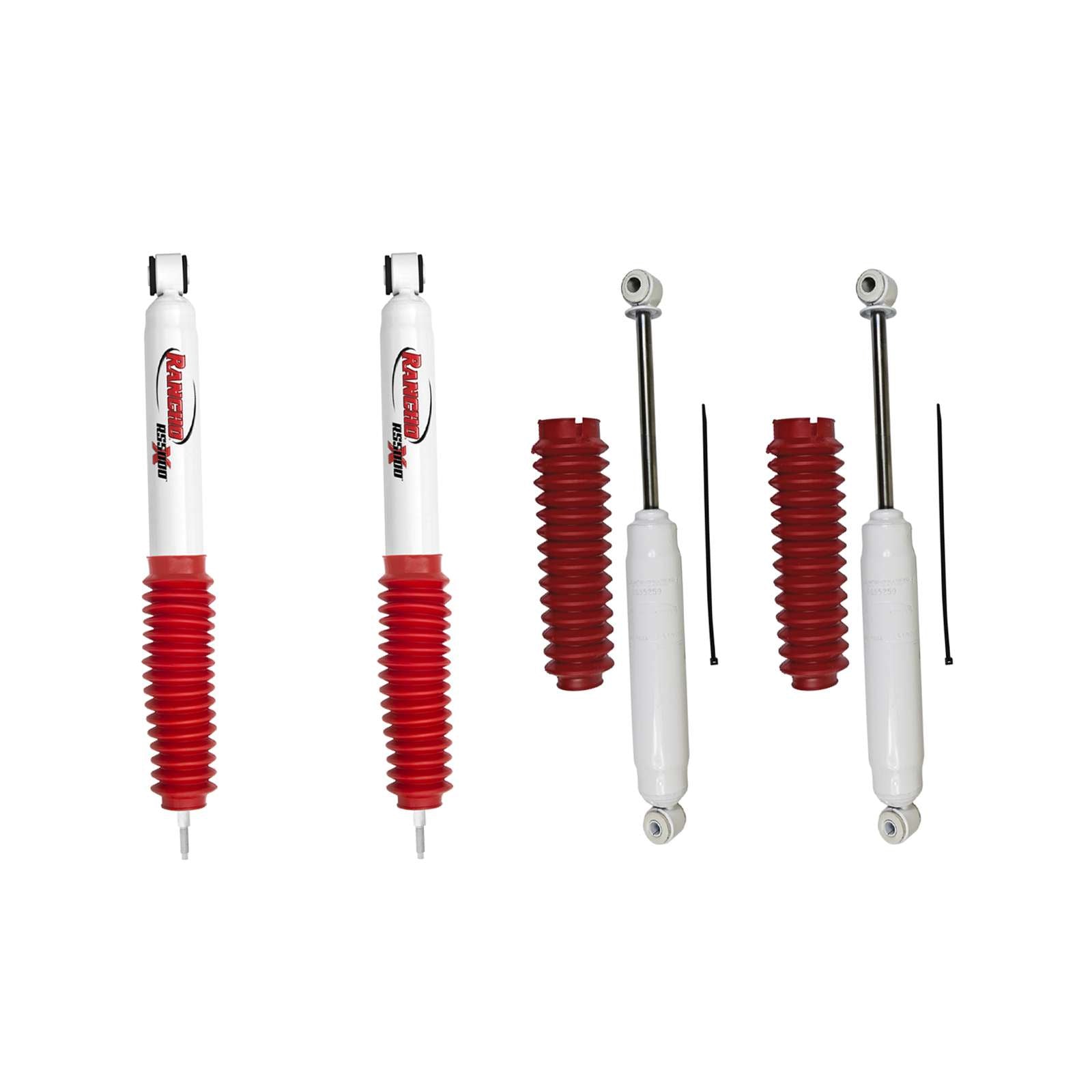 Rancho RS5000X Shock Set – 1993-1998 Jeep Grand Cherokee