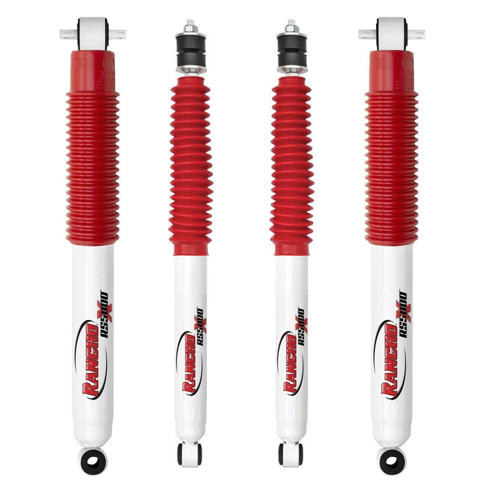 Rancho RS5000X Shock Set – 07-18 Jeep Wrangler JK