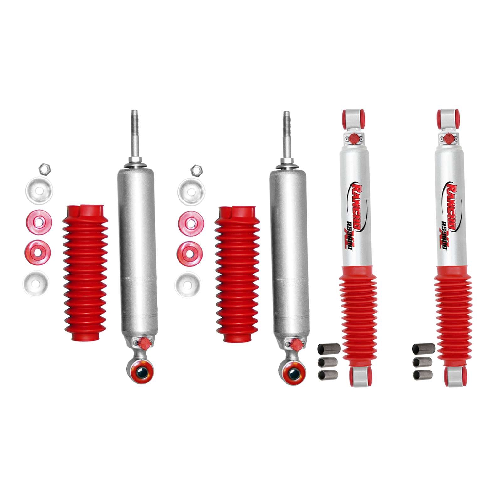 パーツ RANCHORS9000 Rancho RS9000 Adjustable Shocks for 05-16 F550 Super Duty 0 lift