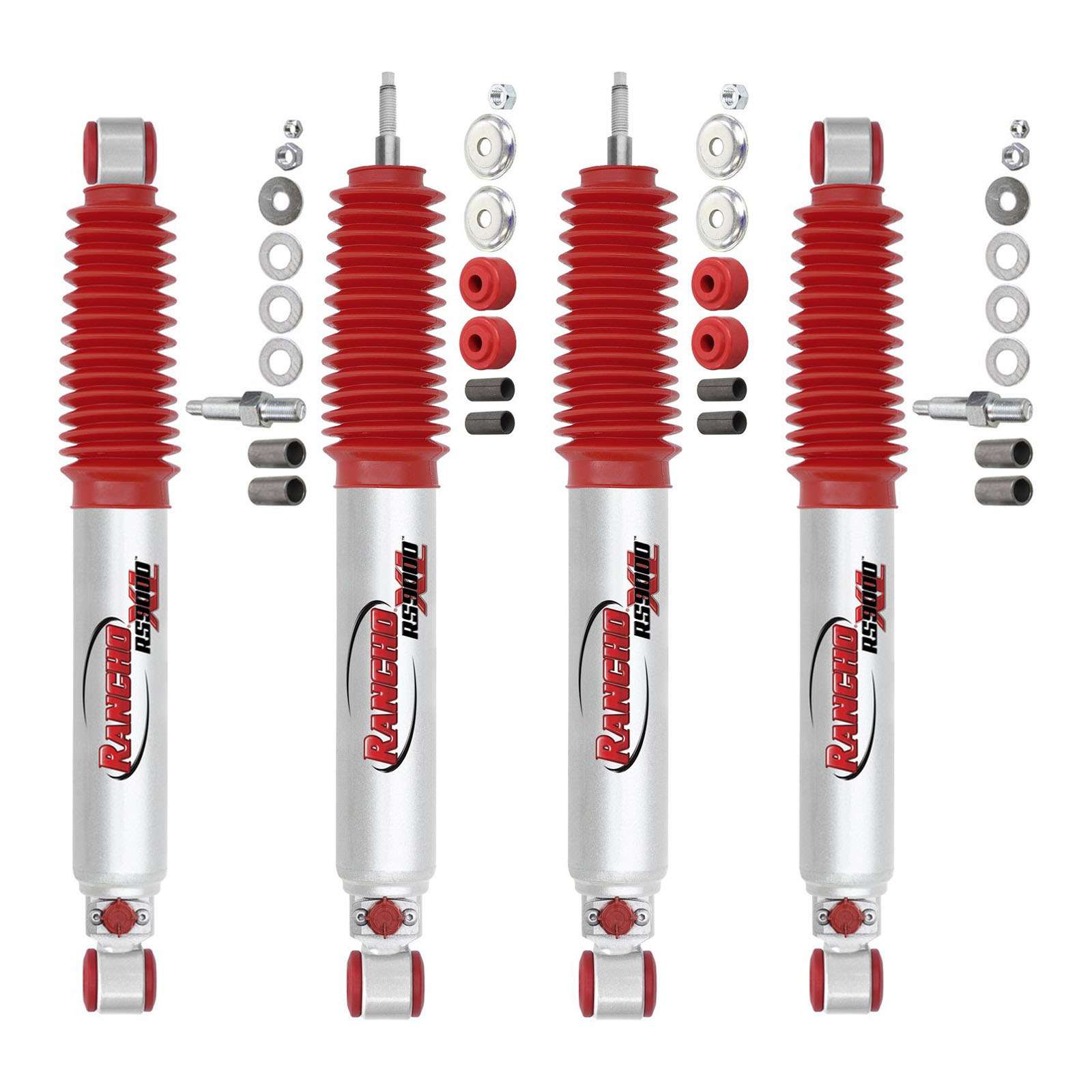 TJ ラングラー　RANCHO ランチョ　RS9000 コイル Rancho RS9000XL Adjustable Shocks Set for 1986-1995 Jeep Wrangler 4WD