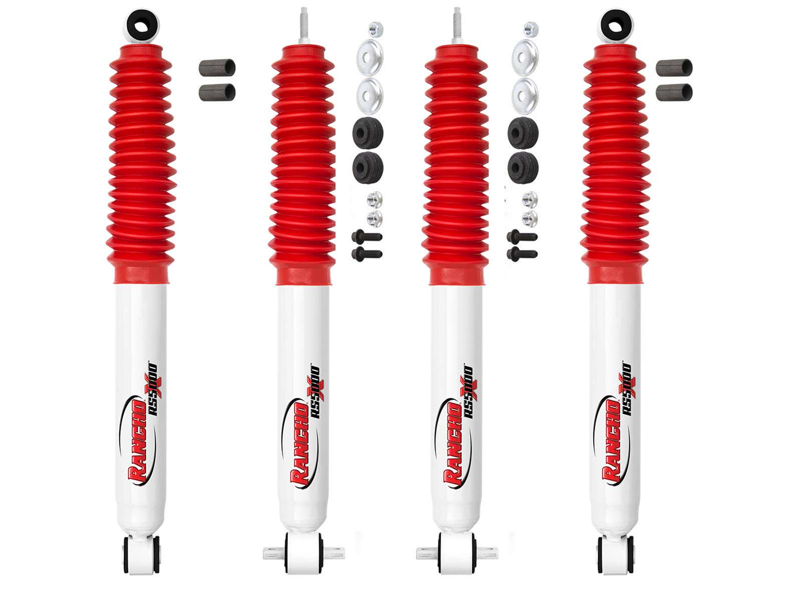 Rancho RS5000X Shock Set – 1998-2011 Ford Ranger – RWD