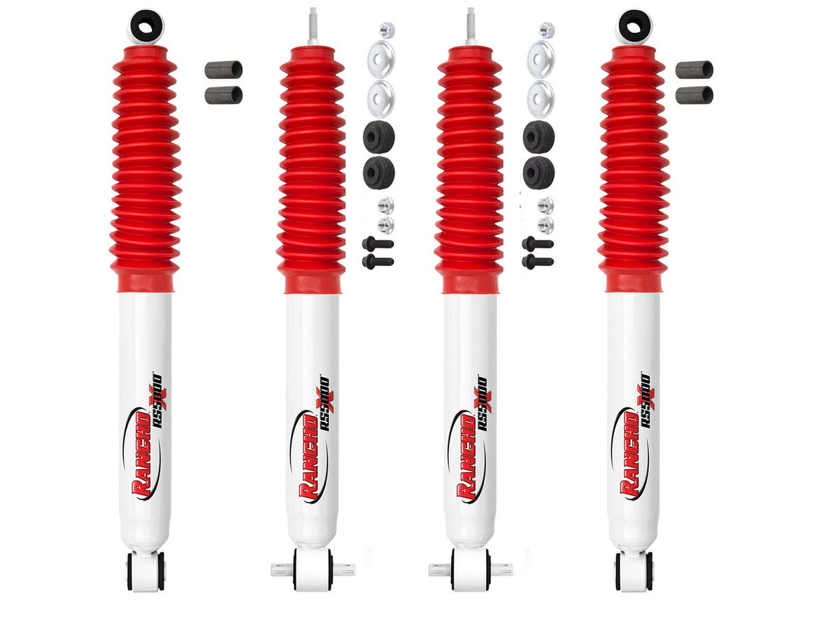 Rancho RS5000X Shock Set – 1998-2011 Ford Ranger – RWD