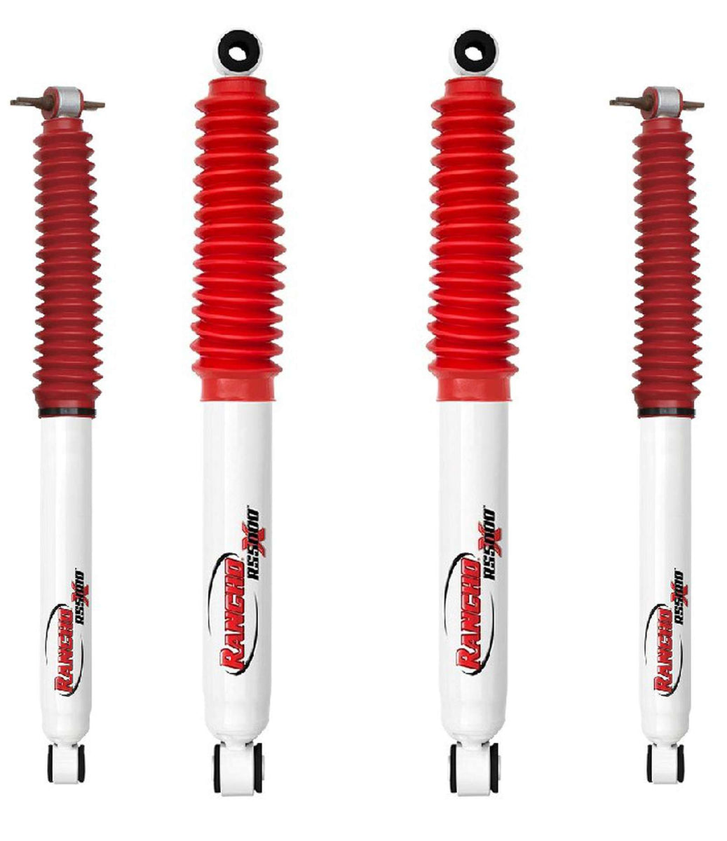 Rancho RS5000X Gas Shocks for 99-00 Escalade 4WD 0 lift