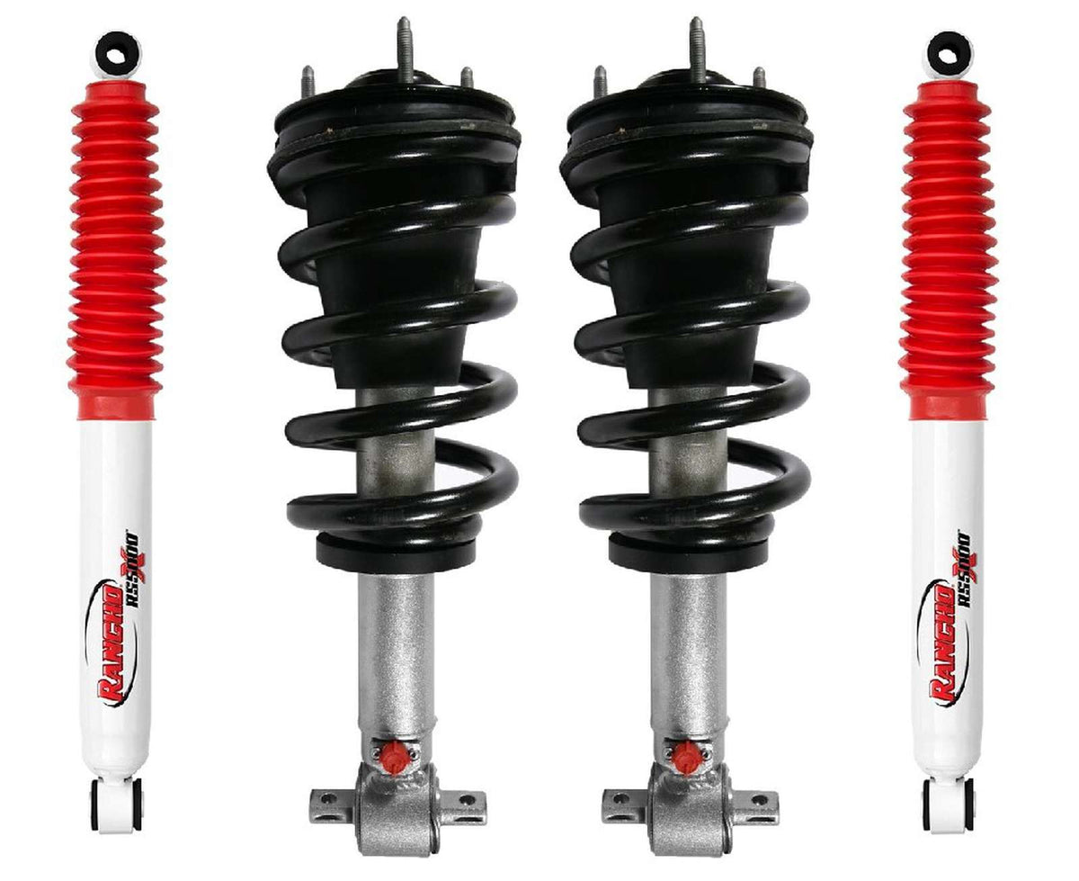 Rancho Quicklift+Rear RS5000x Gas Shocks for 15-20 Suburban