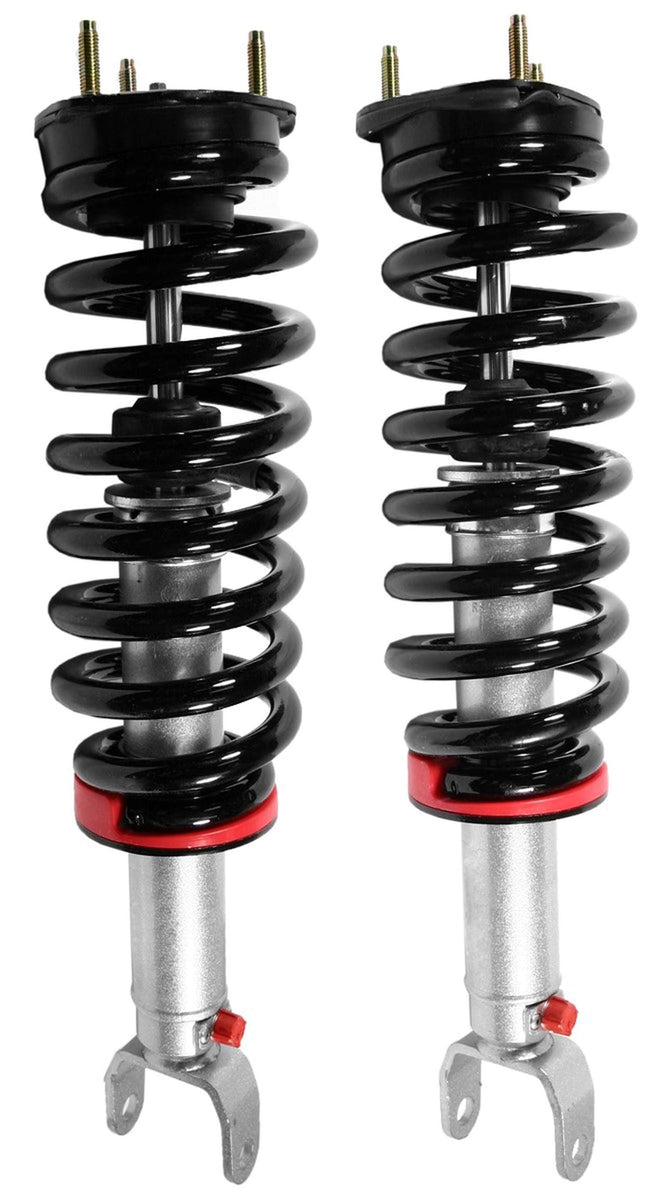Front Coil Spring - 9.5 Inch Length, 5.5 Inch Outer Diameter, 700 Lb/in Spring Rate - Gold Powder Coat (E700)