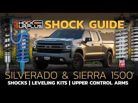 Silverado 1500 Front Strut and Spring Assemblies with Rear Shocks (07-13 Silverado 1500) - Free Shipping