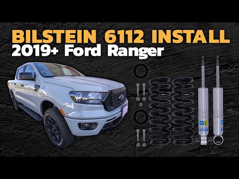 Bilstein 5100 Monotube Adjustable Strut & Shocks Set for 2019-2023 Ford Ranger 4WD RWD w/0-2.5" lift
