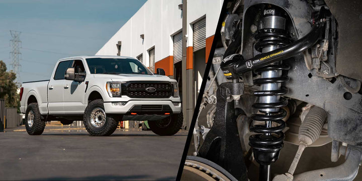 ICON 4.5” Lift Kit for F-150 – No Drop Brackets, No Bull