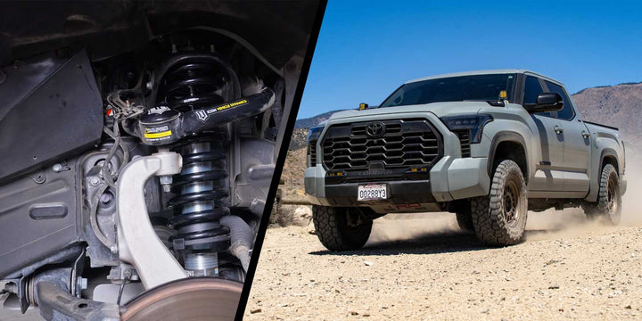 Bilstein 6112 and 6100 Shocks on the 2022-2026 Toyota Tundra
