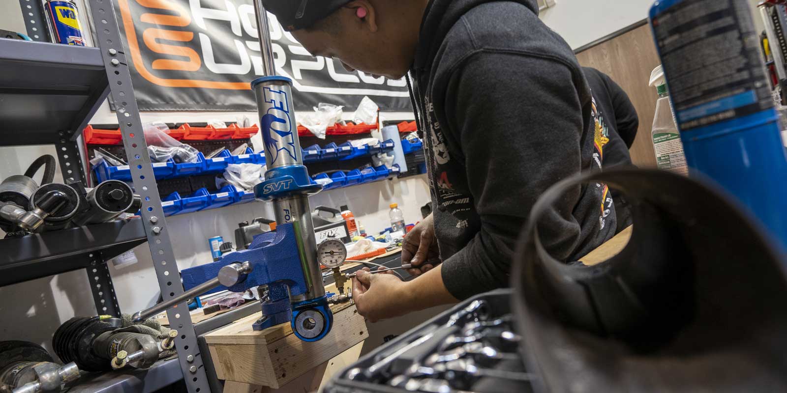 Same Day Shock Service - Ford Raptor Fox Internal Bypass Rebuild