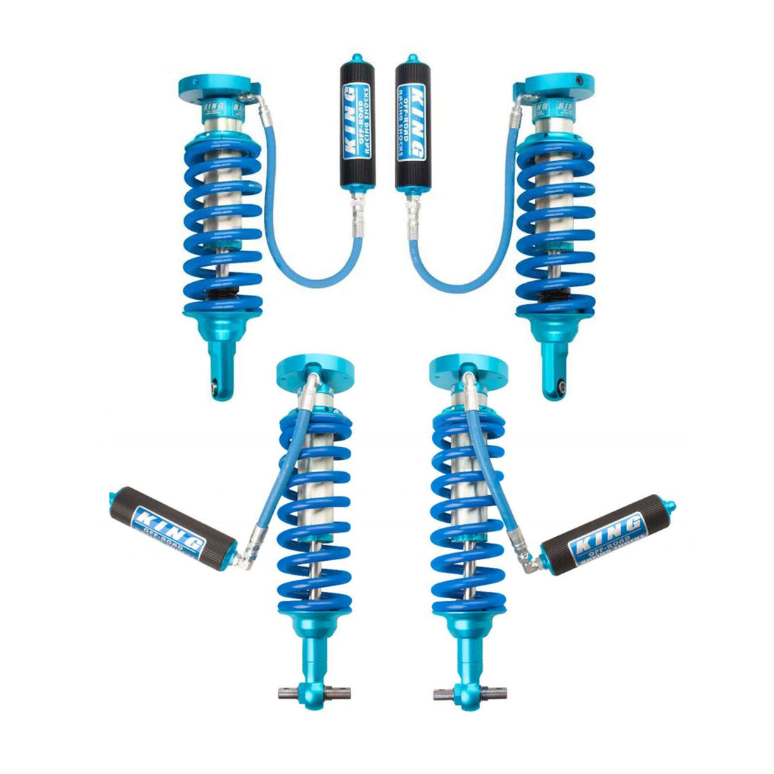 King Shocks 2.5 Perf Coilovers Res Set for 21 Yukon XL 4WD
