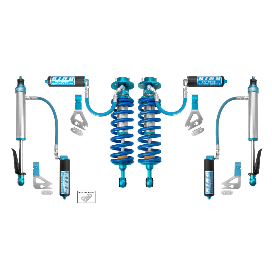 King Shocks 2.5 Perf Clvrs Adj Res+Rear Adj Shocks for 22-24