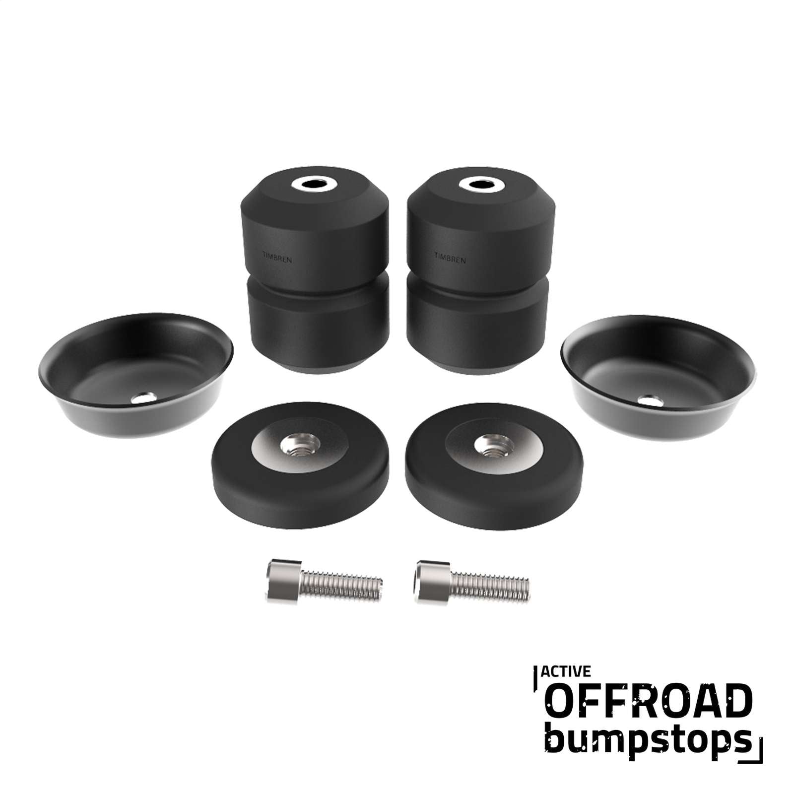 aFe 2.0in Front Bump Stop Kit | Jeep Wrangler JK (07-17) (401-5200-05) main image 1