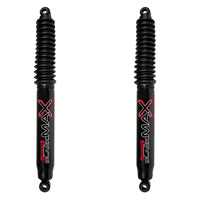 Skyjacker Black MAX Hydro Shocks Rear Pair for 2014-2018 Chevrolet Silverado 1500 4WD RWD w/1.5-3" lift