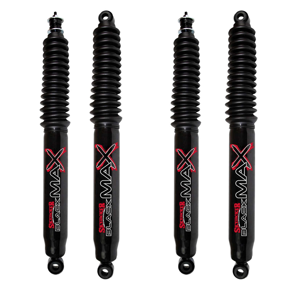 Skyjacker Black MAX Hydro Shocks Set for 1993-1998 Jeep Grand Cherokee