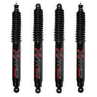 Skyjacker Black MAX Hydro Shocks Set for 1978-1979 Ford Bronco 4WD w/6" lift
