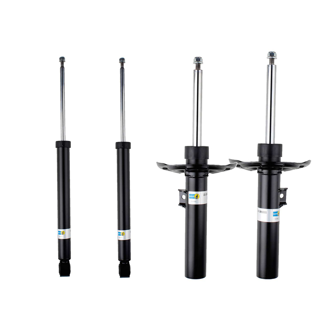 Front Pair Complete Struts And Spring Assemblies For 2016-2021 Honda Civic FWD - Unity Automotive