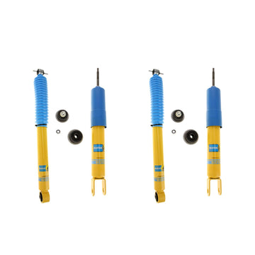 Complete Front & Rear Shock And Strut Set For 2006-2010 Hummer H3 – Gas Charged, Double Pipe, Steel, 1-Year Warranty