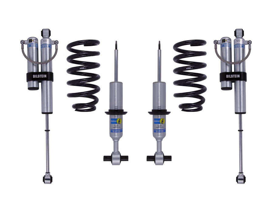 Bilstein 6112 Strut & Spring + Rear 5160 Reservoir Shocks Set for 2019-2024 Chevrolet Silverado 1500 Trail Boss 4WD w/0-1.2" lift