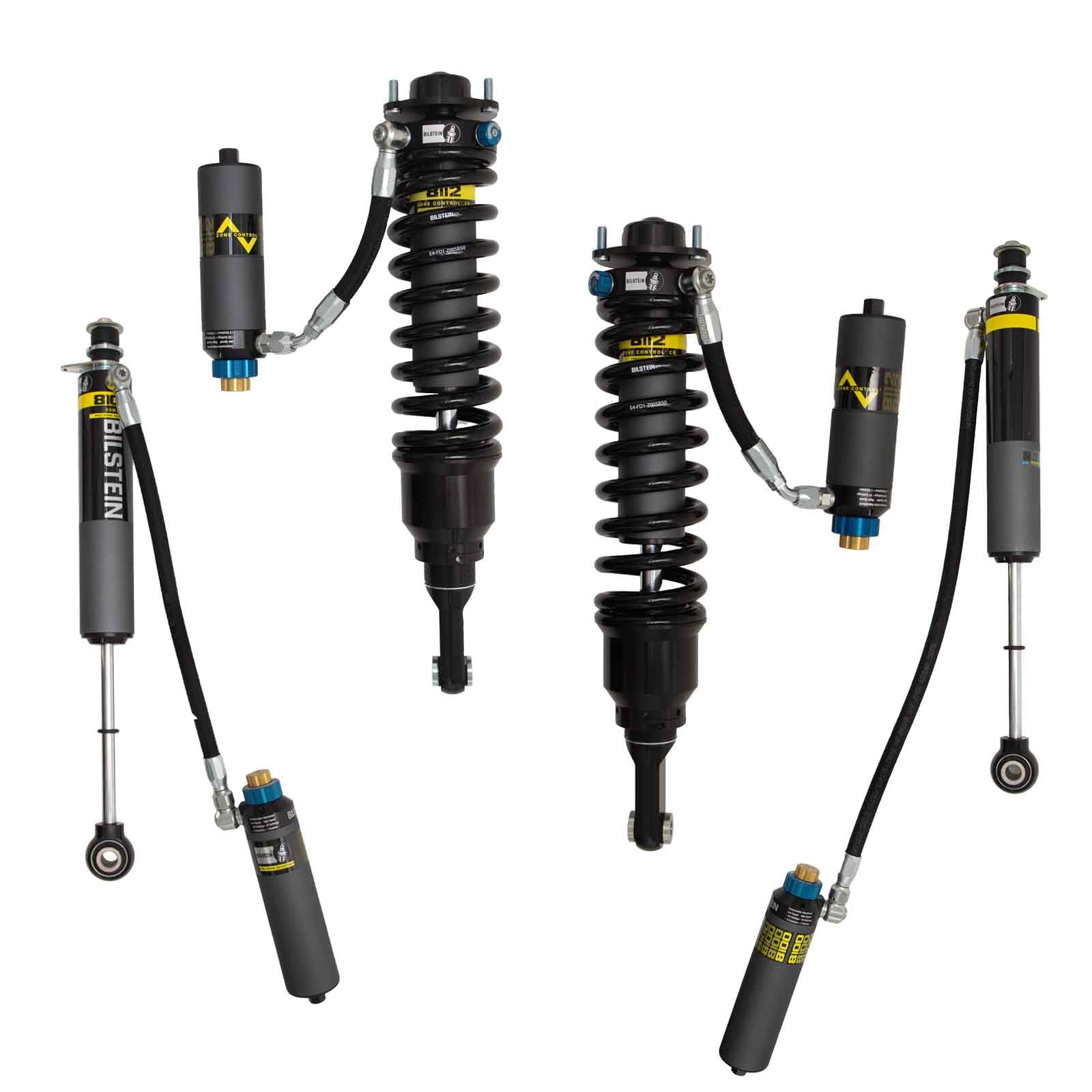 Bilstein 8112 Coilovers & 8100 Shocks Lift System 2010-2024 Toyota 4Ru