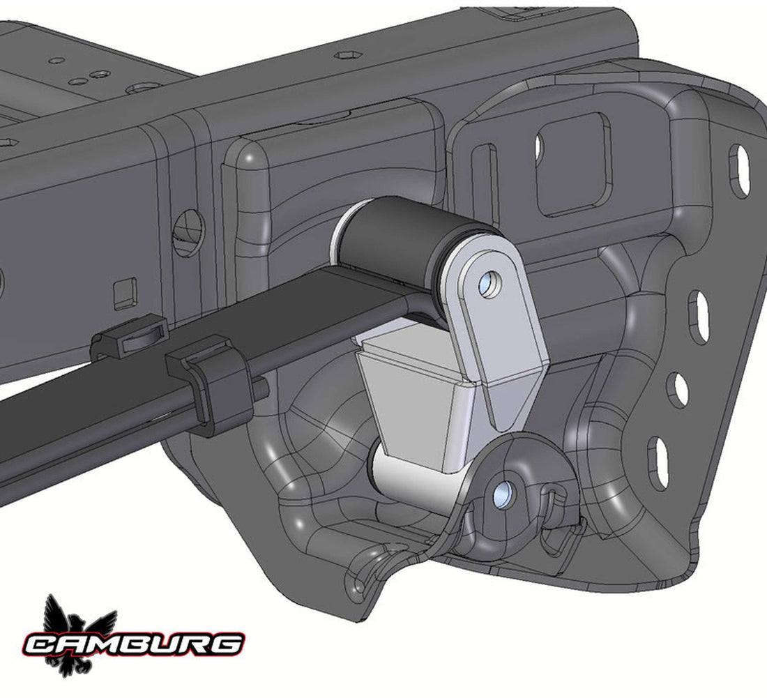 Ford Raptor Spring Lowering Shackle Camburg Ford Raptor '17-20 | F-150 '15-23 TIG 4130 Shackles (1.50