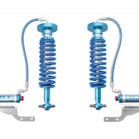 King Shocks 2.5 Performance Coilovers w/ Remote Reservoir + Rear Reservoir Shocks Set for 2015-2025 Ford F150 4WD w/0-3" lift