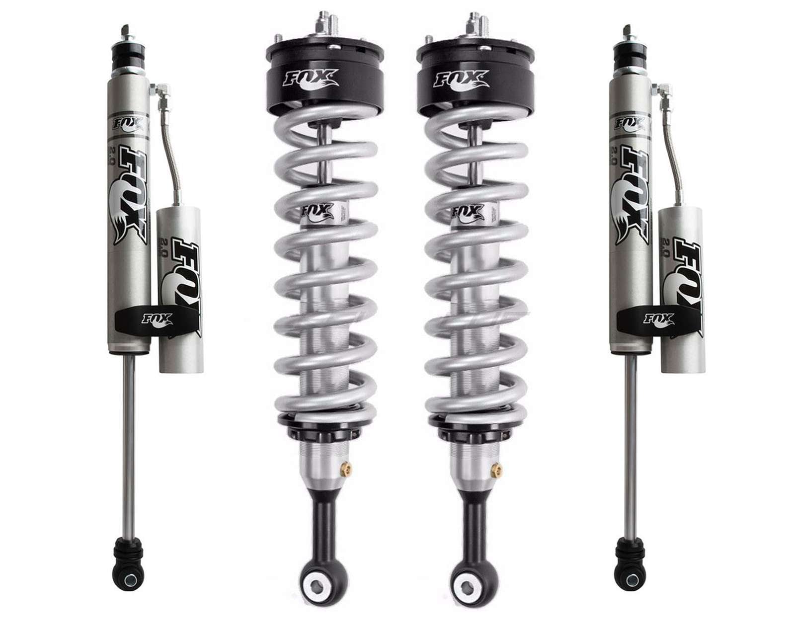 Fox 2.0 Performance Shocks With Reservoir - Set Of 4 For 99-04 Chevy Silverado 2500HD